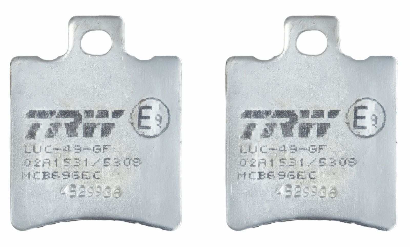 set placute frana,frana disc TRW Organic Eco MCB696EC