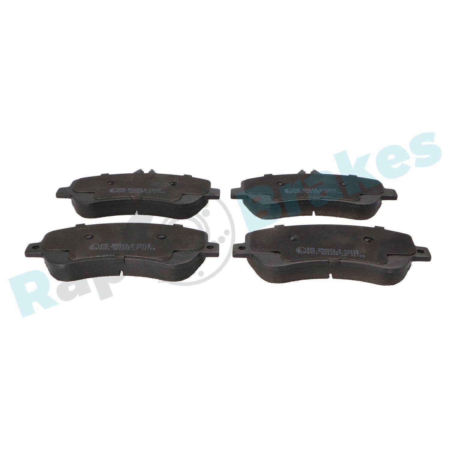 Комплект тормозных колодок, дисковый тормоз