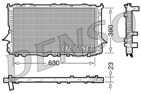 Radiateur, refroidissement du moteur
