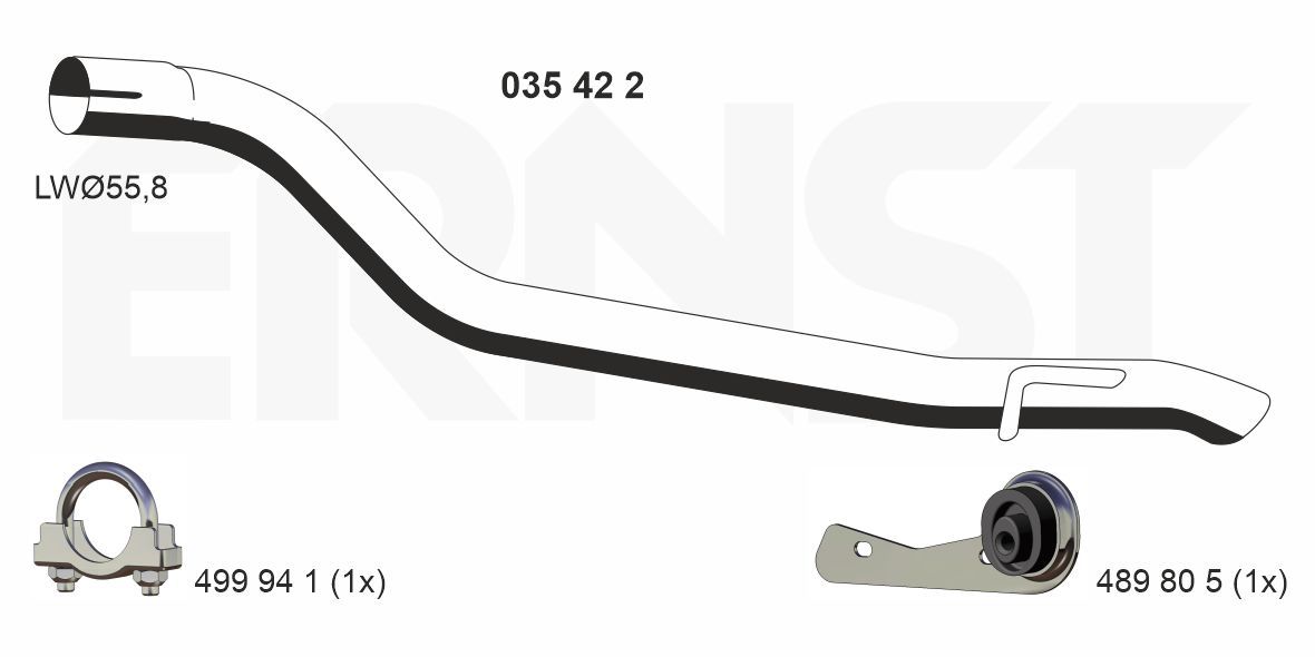 Racord evacuare ERNST 035422