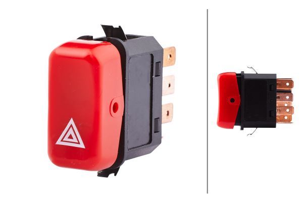 Przełącznik systemu ostrzegawczego HELLA 6HH 004 175-021