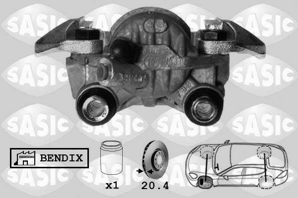 Zacisk hamulca SASIC SCA0044
