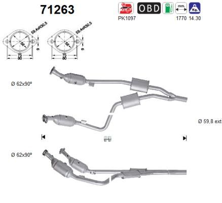 Katalizator AS 6394906981