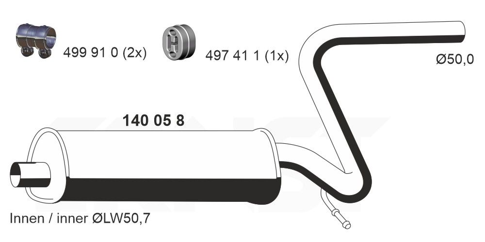 Toba esapamet intermediara ERNST 140058