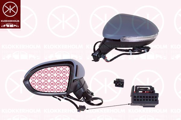 Lusterko zewnętrzne KLOKKERHOLM 95311047