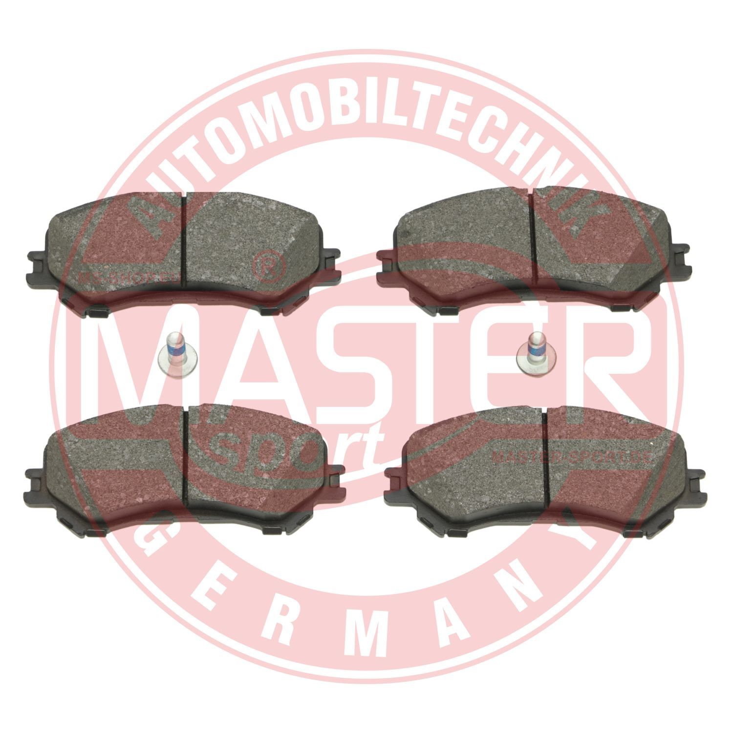 Zestaw klocków hamulcowych, hamulce tarczowe MASTER-SPORT GERMANY 13046056852N-SET-MS