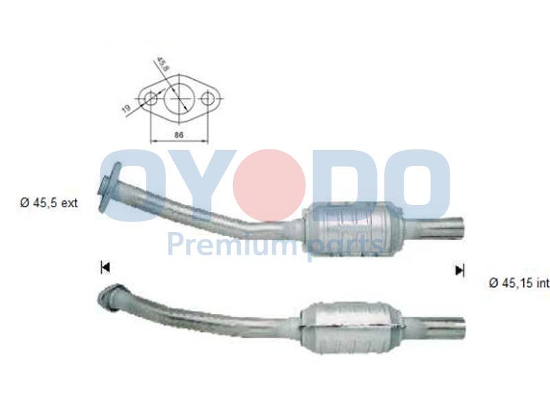 Katalizator OYODO 90502762