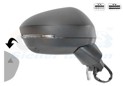 Oglinda exterioara VAN WEZEL 3376828