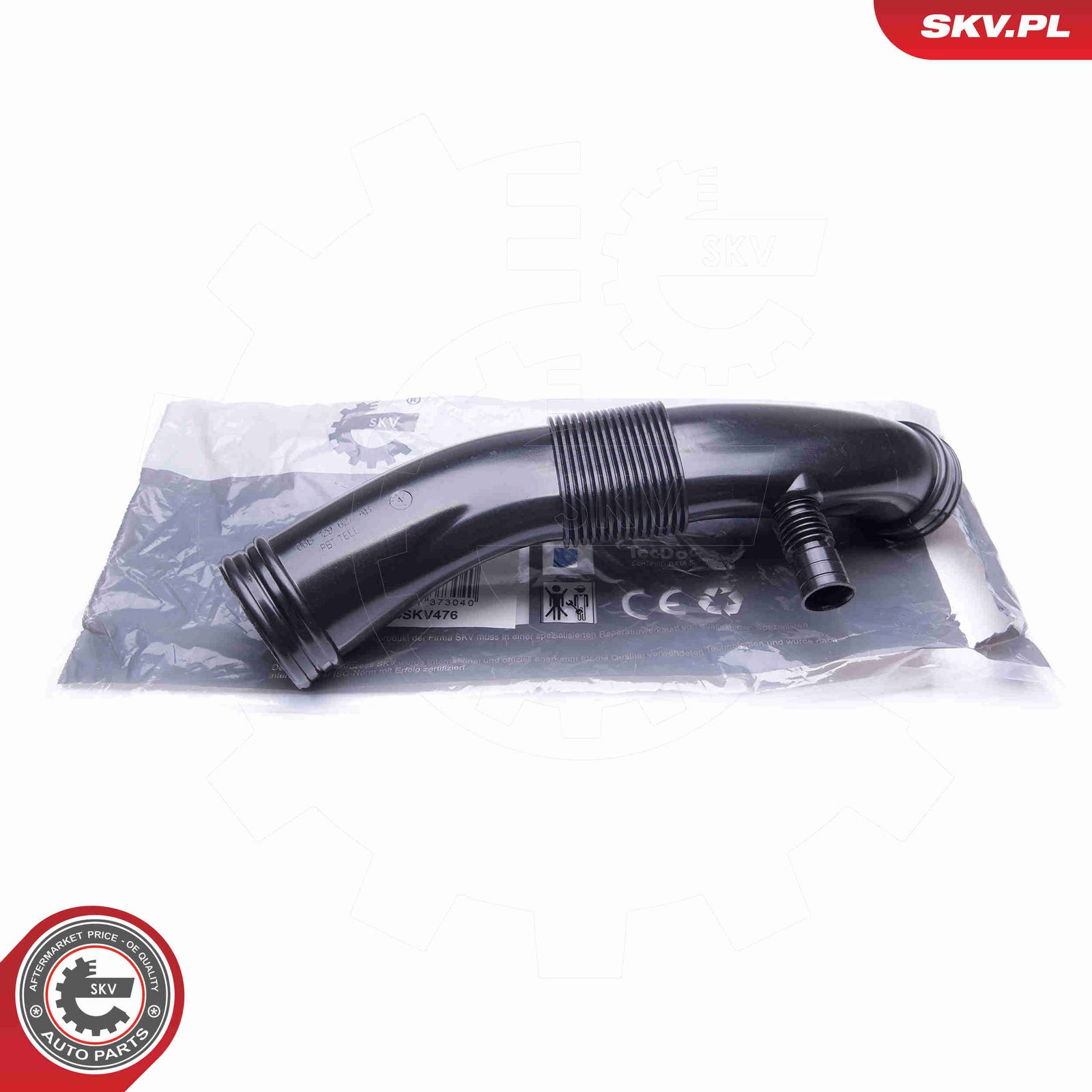 Рукав воздухозаборника, воздушный фильтр