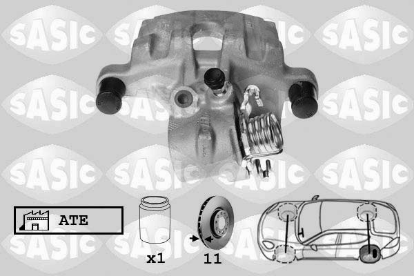 Zacisk hamulca SASIC 6504018