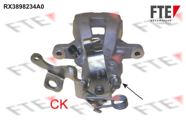 Zacisk hamulca FTE 9290635
