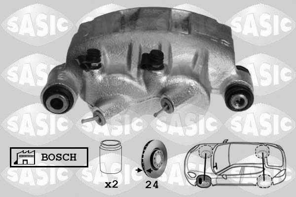 Zacisk hamulca SASIC 6504026
