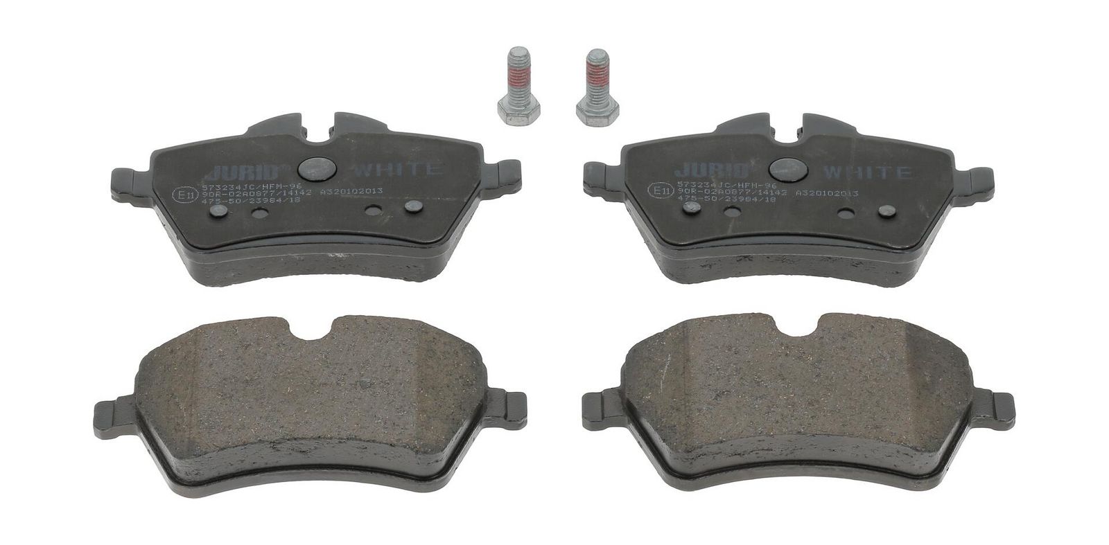 set placute frana,frana disc JURID 573234JC