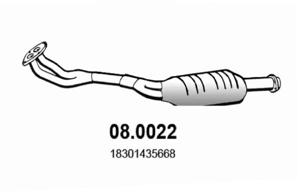 Katalizator ASSO 18301435668