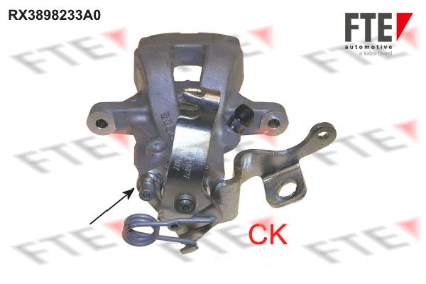Zacisk hamulca FTE RX3898233A0