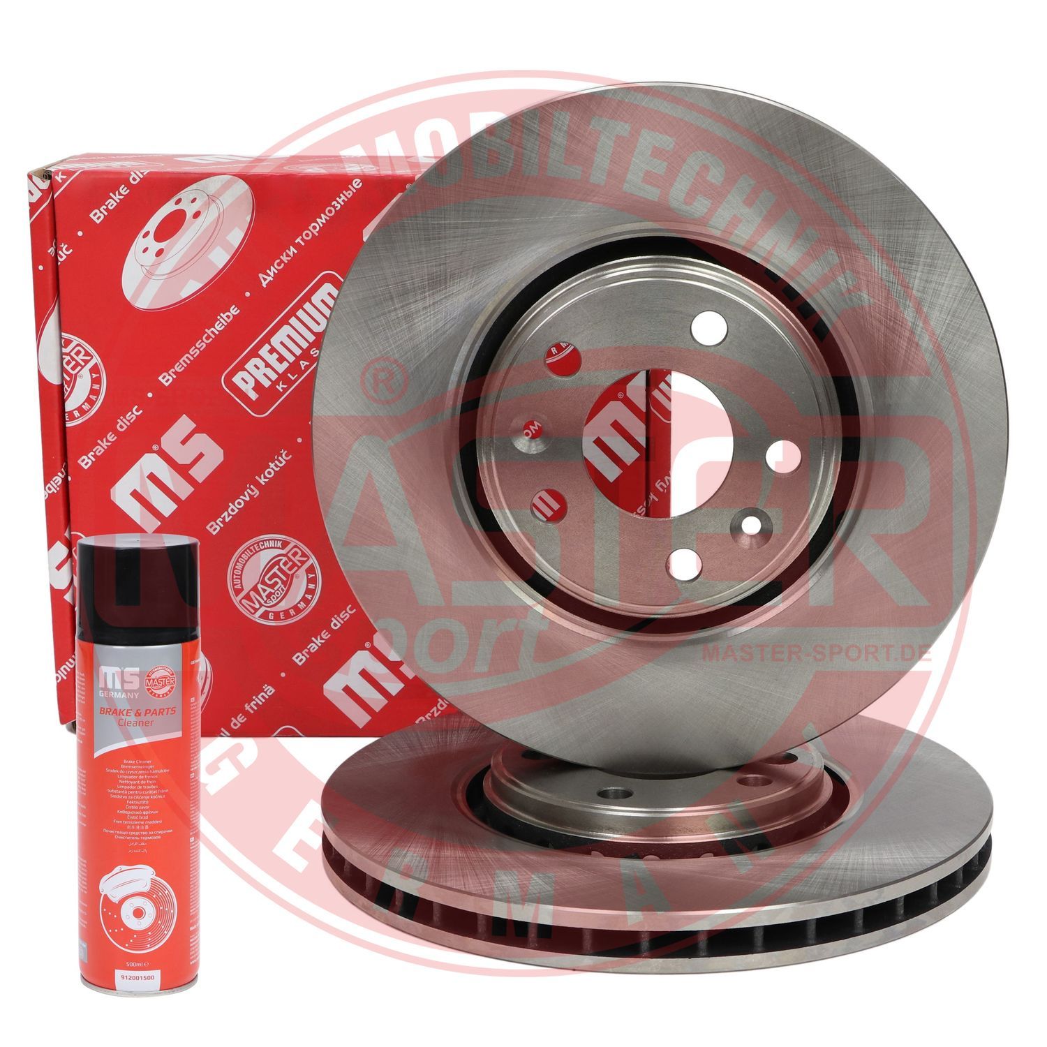 Tarcza hamulcowa MASTER-SPORT GERMANY 24012802451-SET-MSP
