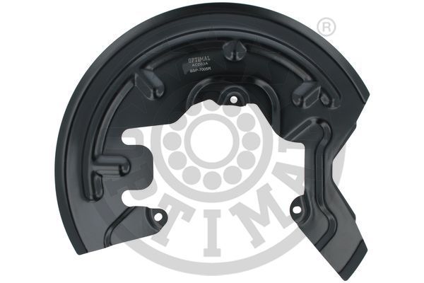 Panel rozbryzgiwujący, tarcza hamulcowa OPTIMAL BSP-7005R