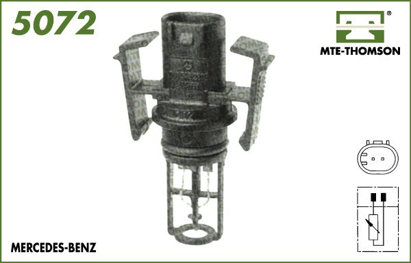 Czujnik, temperatura powietrza dolotowego MTE-THOMSON 5072