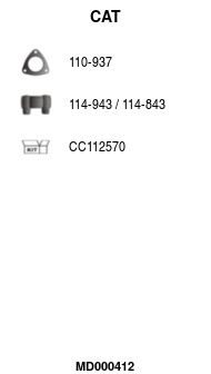 Katalizator FA1 6N0253058BX