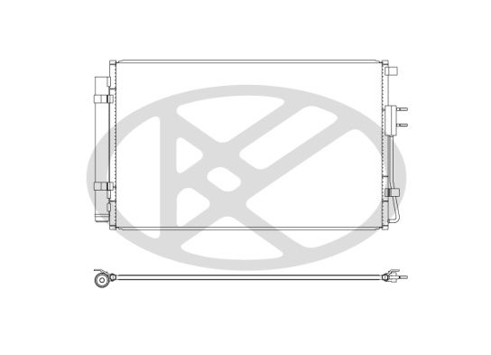 Condensator, climatizare KOYORAD CD810708