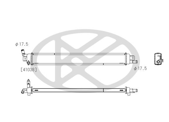Radiator, racire motor KOYORAD PL823805