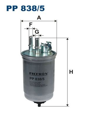 Palivový filtr FILTRON PP 838/5