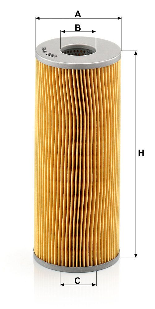 Levně Olejový filtr MANN-FILTER H 1081