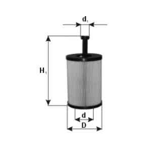 Filtr oleju PZL FILTERS WO1526X