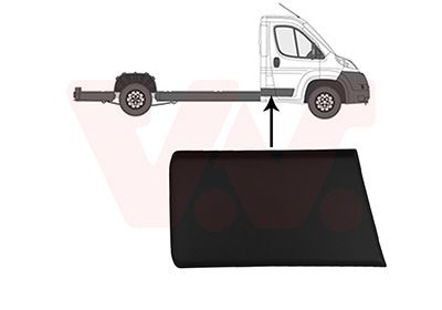 Elemente decorative/protectie, panou lateral VAN WEZEL 1652426