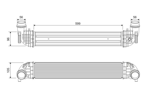 Kompressoriõhu radiaator