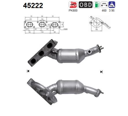 Katalizator AS 45222