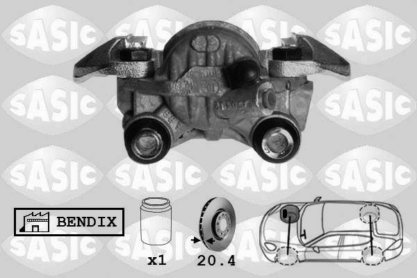 Zacisk hamulca SASIC SCA0045
