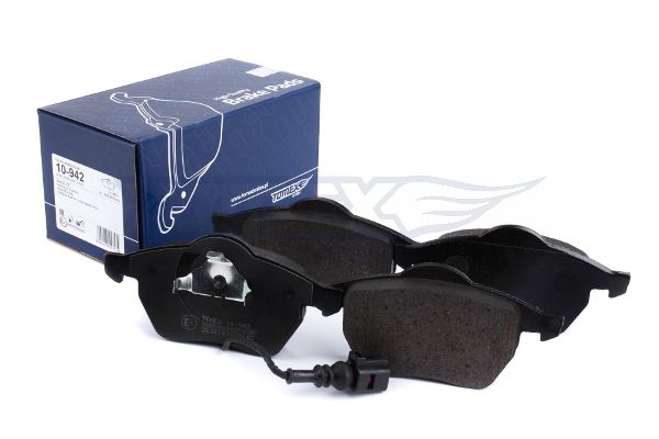 Levně Sada brzdových destiček, kotoučová brzda TOMEX Brakes 10-942