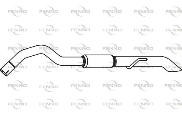 Tłumik końcowy FENNO P46035