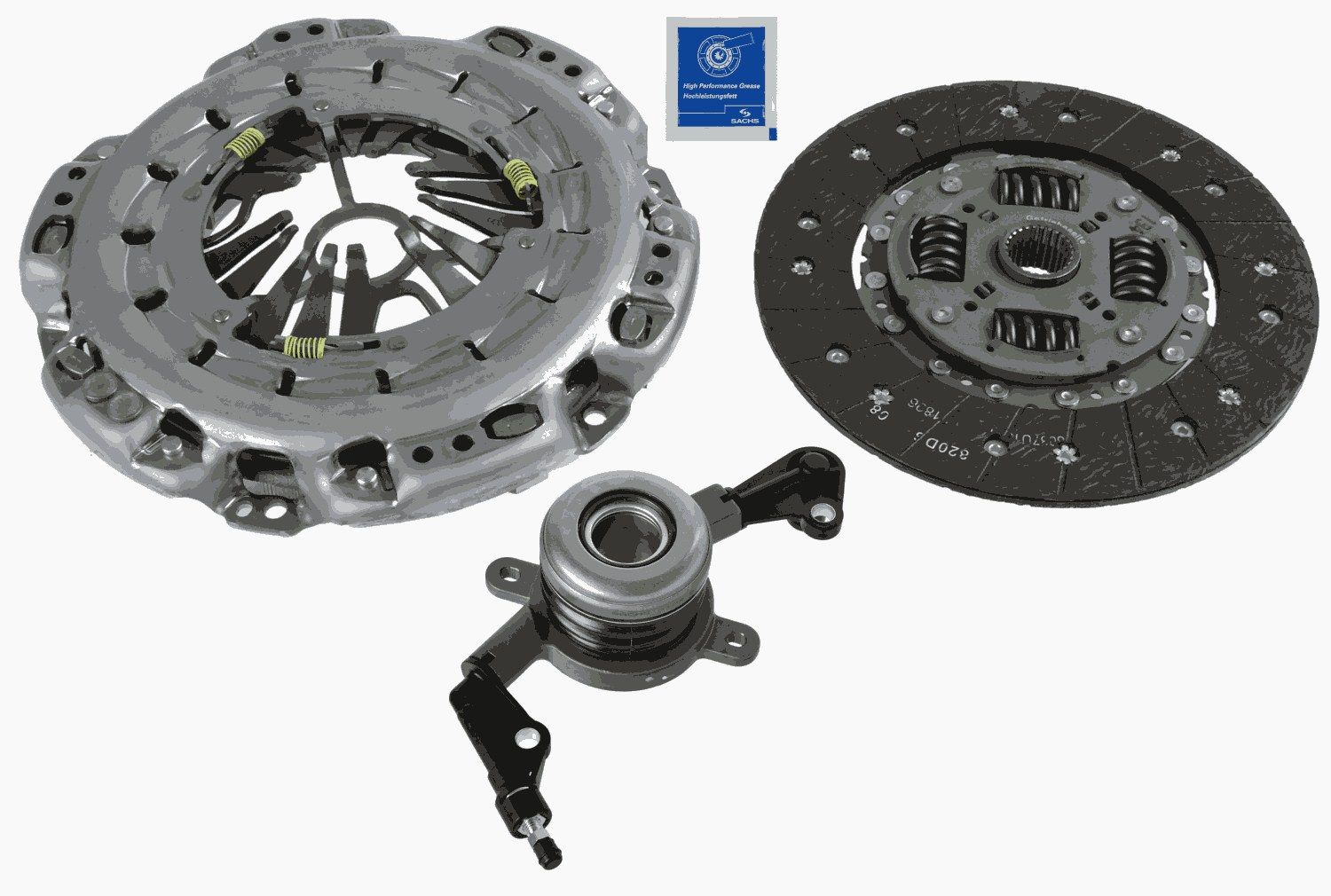 Zestaw sprzęgieł SACHS 3000 990 166