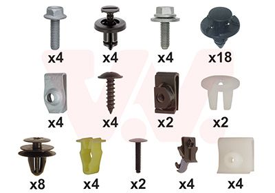 Set montaj, bara protectie VAN WEZEL 3388794