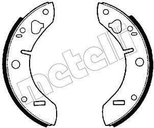 Zestaw szczęk hamulcowych METELLI 53-0377