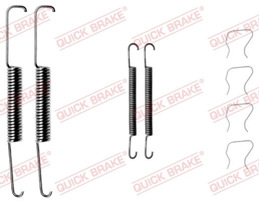Set accesorii, sabot de frana QUICK BRAKE 105-0508