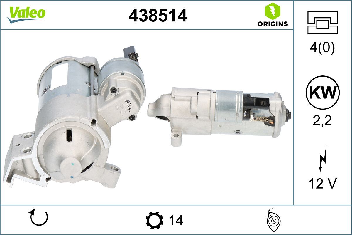 starter VALEO 438514