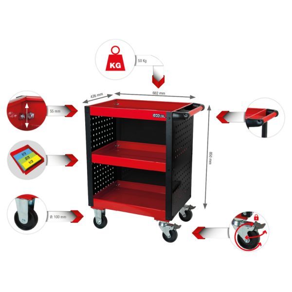 Carucior atelier KS TOOLS 890.0006