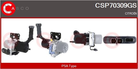 Hydraulické čerpadlo, řízení CASCO CSP70309GS