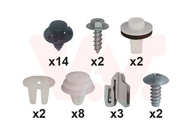 Set montaj, bara protectie VAN WEZEL 3388793