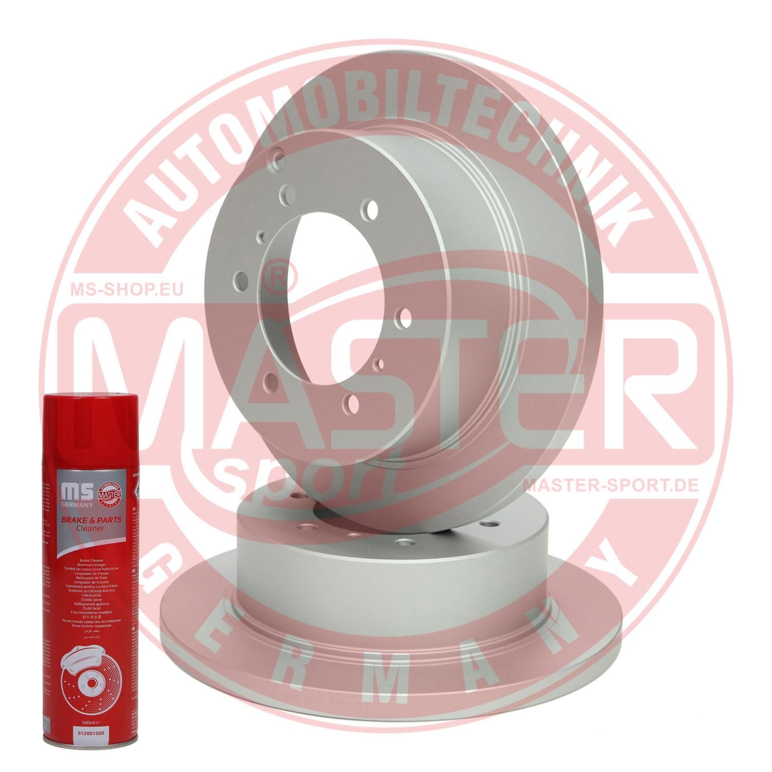Tarcza hamulcowa MASTER-SPORT GERMANY 24011801301PR-SET-MSP