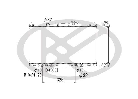 Radiator, racire motor KOYORAD PL081951