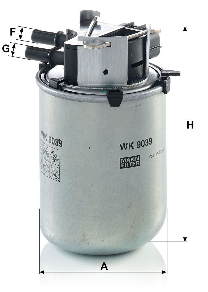 Levně Palivový filtr MANN-FILTER WK 9039