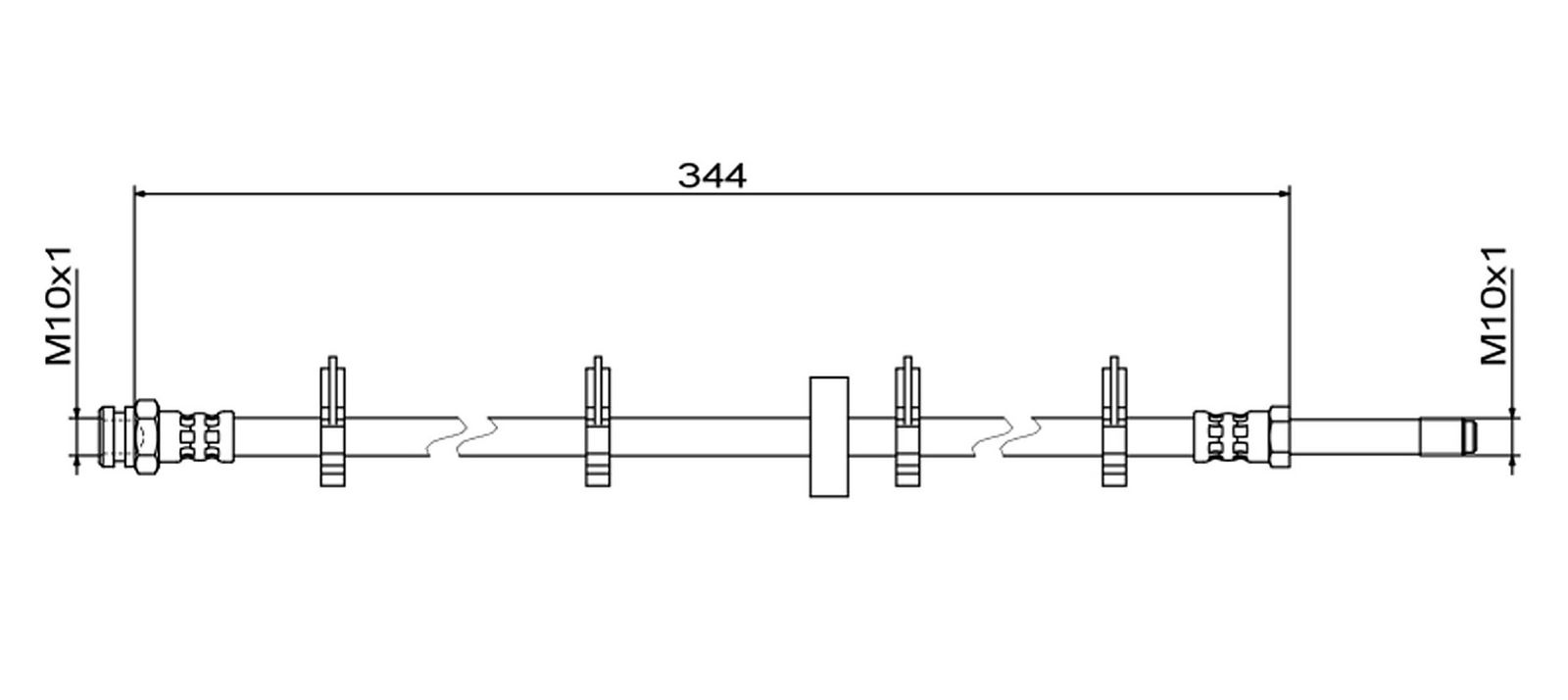 Tuyaux de frein flexibles