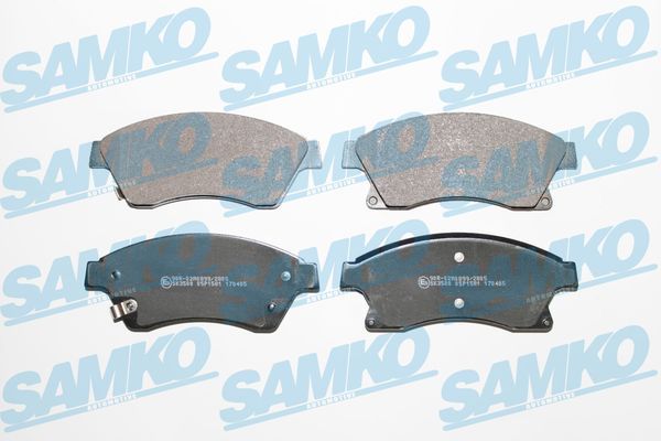 Sada brzdových destiček, kotoučová brzda SAMKO 5SP1581