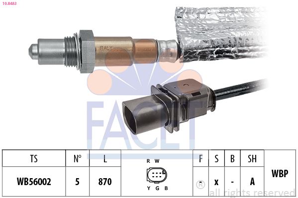 Sonda lambda FACET 10.8483