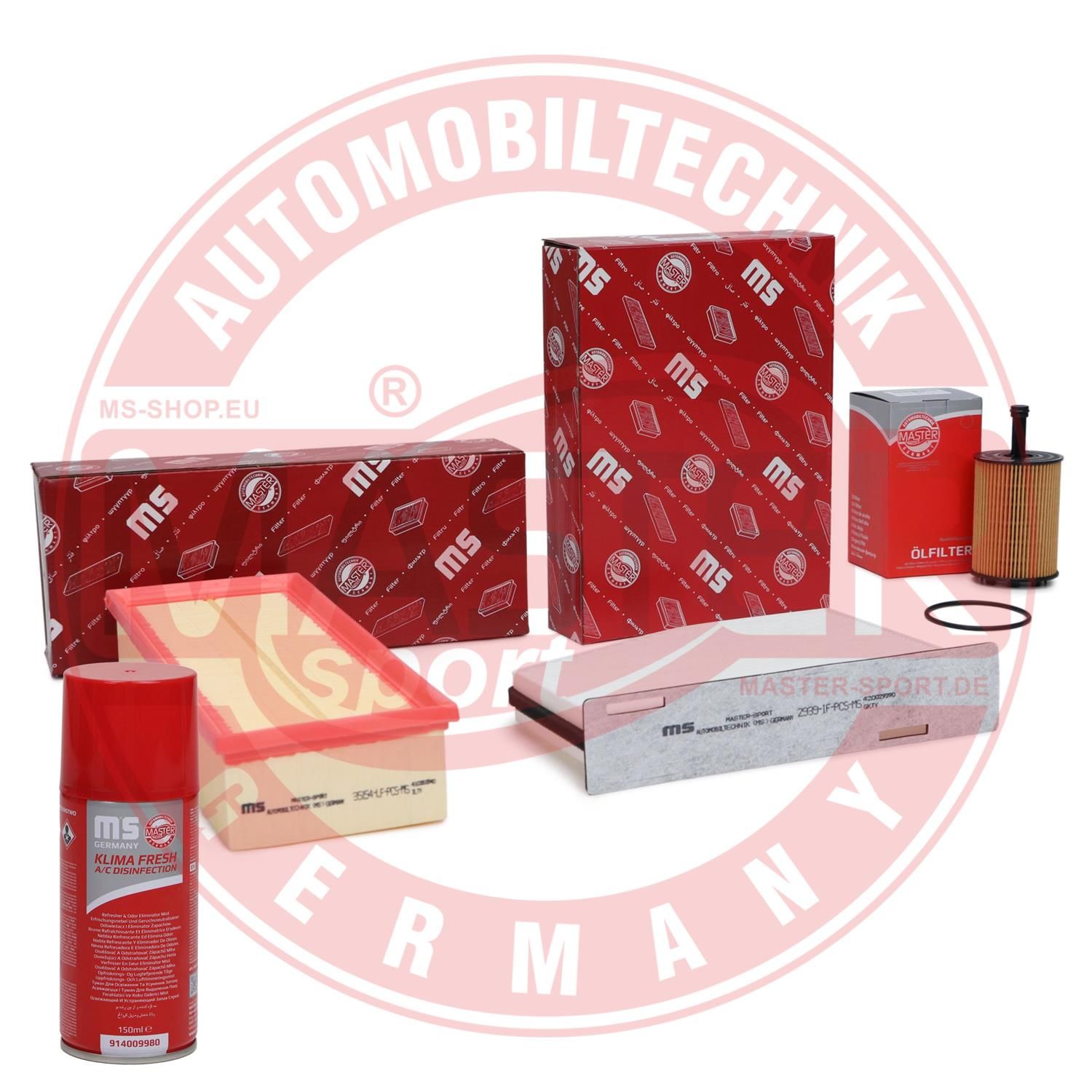 E-shop Filter - Sada MASTER-SPORT GERMANY 450001992P