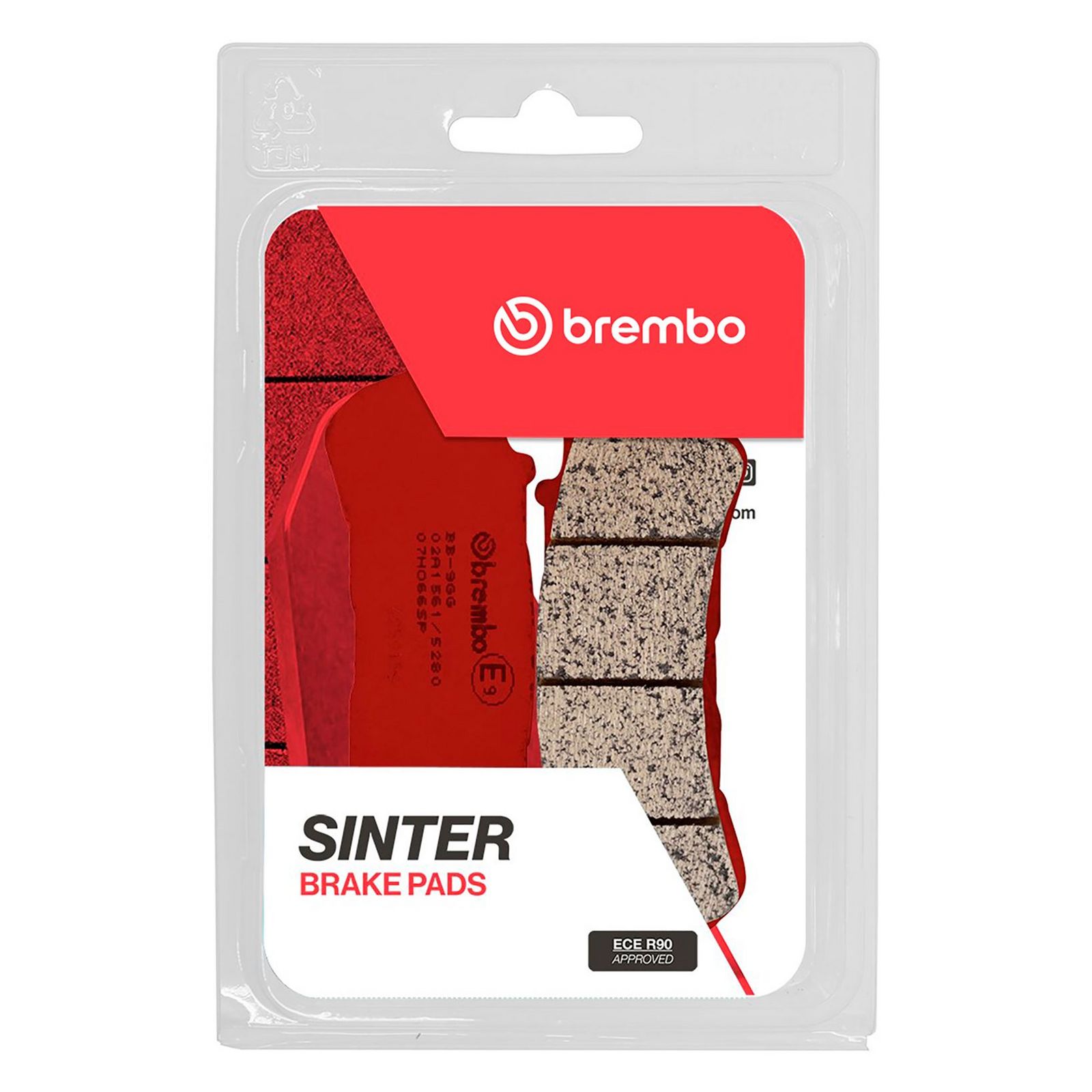 set placute frana,frana disc BREMBO PRIME - Sinter - SP 07HO66SP